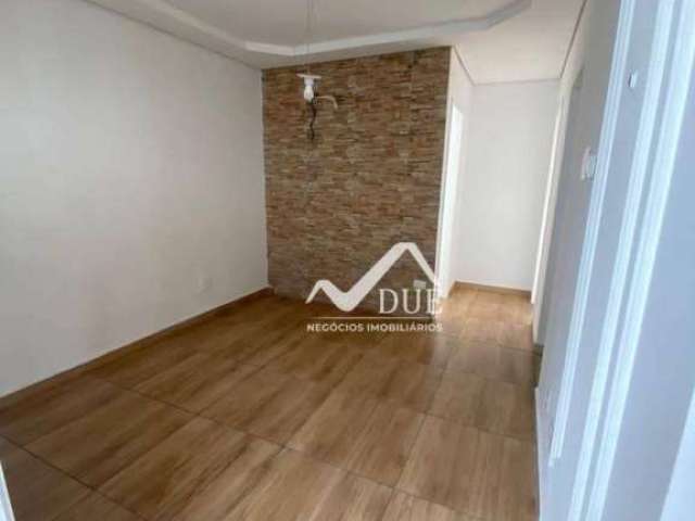 Apartamento com 2 dormitório, elevador, portaria 24h, financiável, pertinho da praia, s à venda, 62 m² por R$ 285.000 - José Menino - Santos/SP