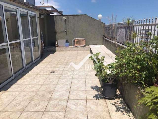 Cobertura com 3 dormitórios à venda, 215 m² por R$ 800.000,00 - Boqueirão - Santos/SP