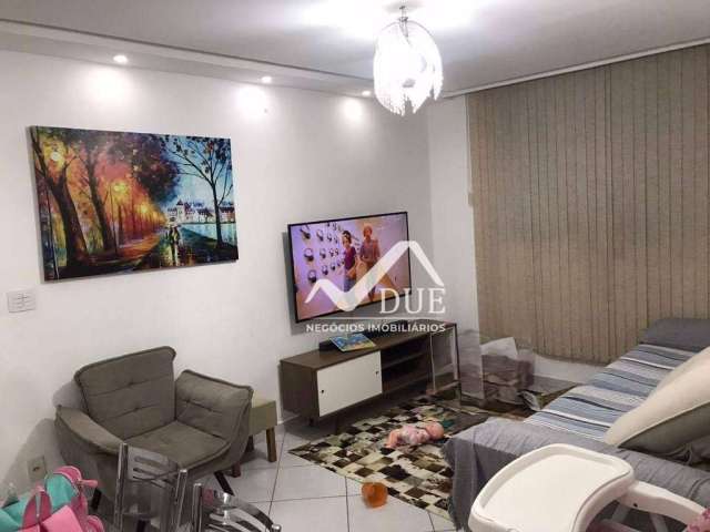 Apartamento com 1 quarto à venda, 60 m² por R$ 276.000 - Macuco - Santos/SP