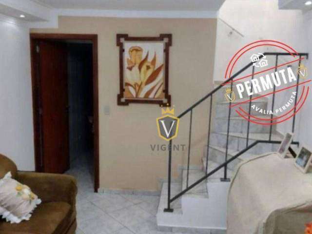 Casa com 2 dormitórios à venda, 96 m² por R$ 390.000,00 - Vila de Vito - Jundiaí/SP