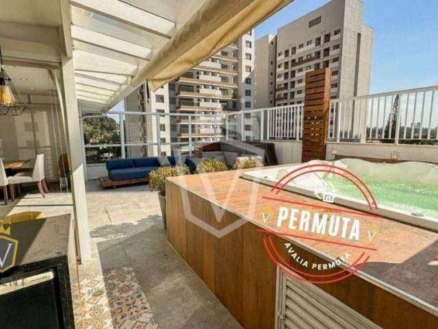 Cobertura com 3 dormitórios à venda, 190 m² por R$ 2.500.000,00 - Vila Santa Catarina - São Paulo/SP