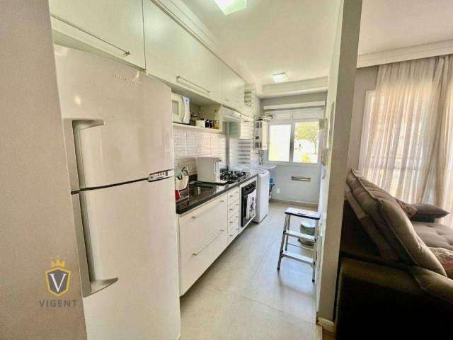 Apartamento com 2 dormitórios à venda, 50 m² por R$ 380.000,00 - Vila Nambi - Jundiaí/SP