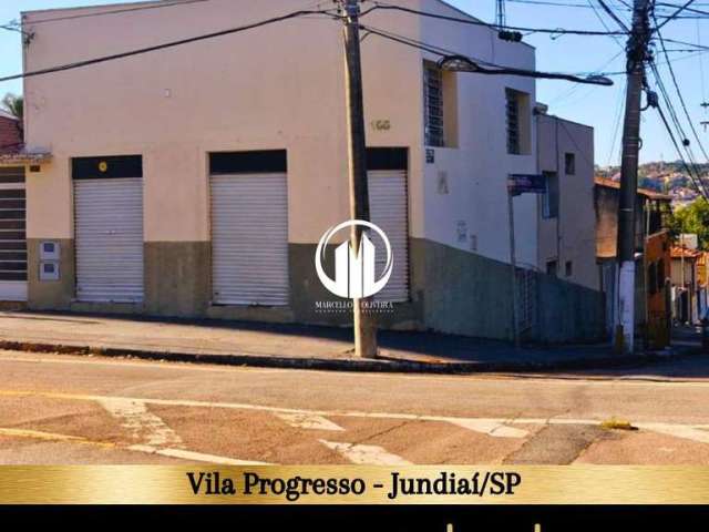 Casa residencial e salão comercial - Vila Progresso - Jundiaí