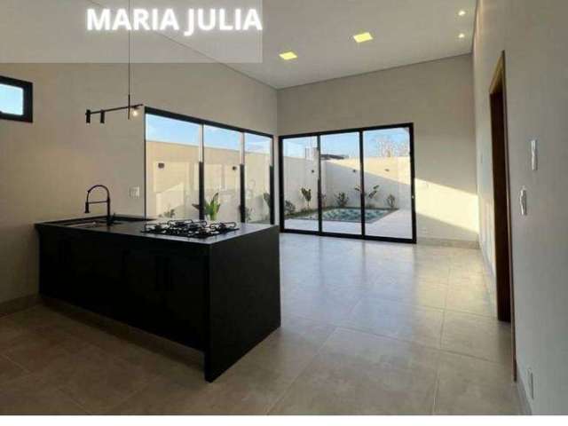 Casa Condomínio Maria Julia. Com 3 dormitórios os 3 suíte.