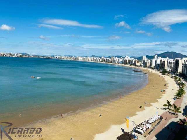 Apartamento 4 suítes  à venda de frente mar da Praia do Morro, Guarapari - ES