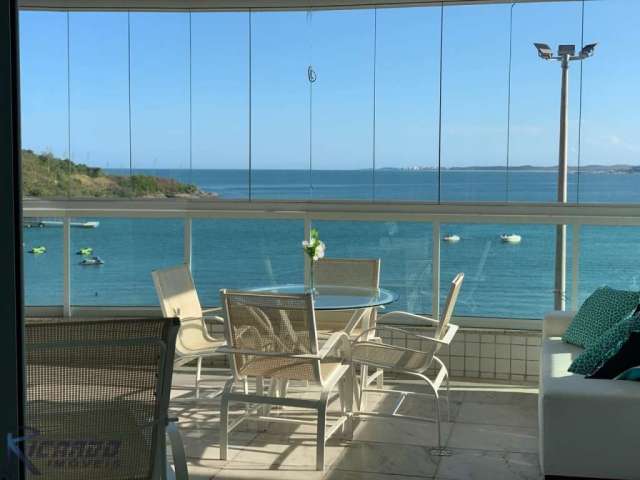 Apartamento 4 quartos à venda de Frente Para o Mar da Praia do Morro, Guarapari ES (lazer completo)