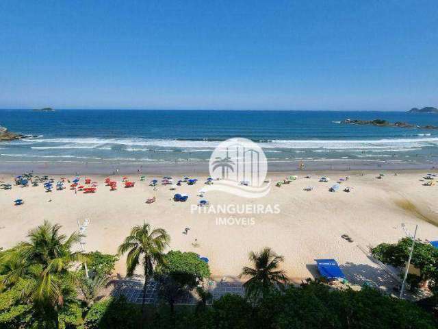 Ótimo apto, frente total ao mar na praia de pitangueiras, 5 suítes, 1 vaga de garagem.