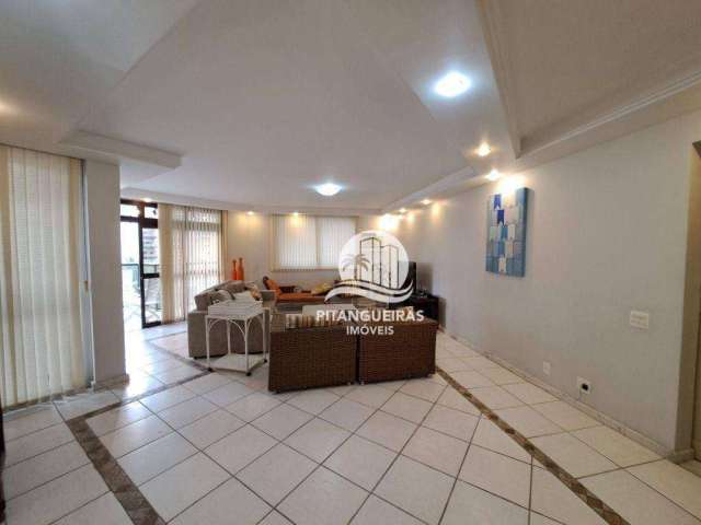 Apartamento amplo com 3 suítes, piscina na praia de pitangueiras