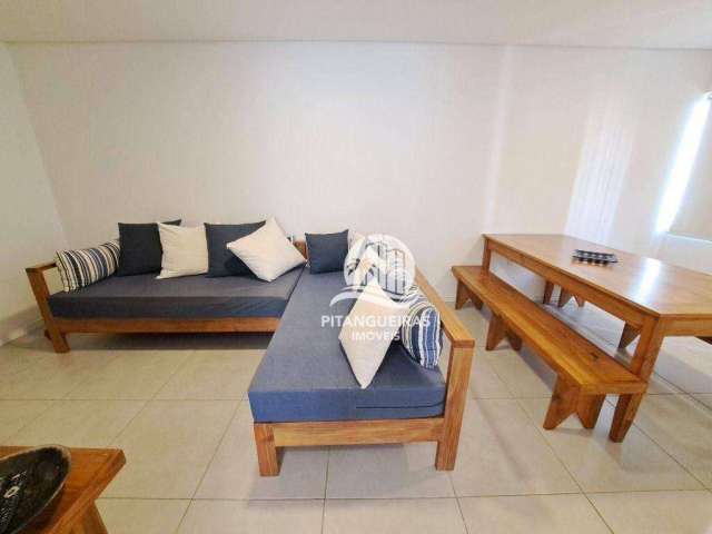 Apartamento com 1 dormitório no Centro do Guarujá na segunda quadra da Praia das Pitangueiras