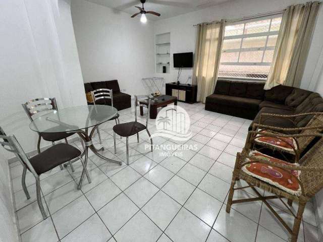 Apartamento de 2 dormitórios, 30 metros do mar, centrinho