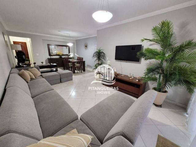 Apartamento com 3 dormitórios à venda, 130 m² - Pitangueiras - Guarujá/SP