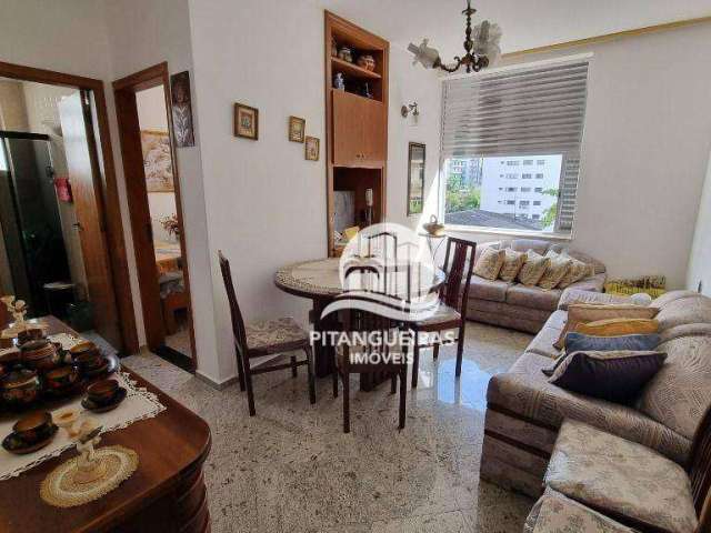 Apartamento com 1 dormitório à venda, 45 m² por R$ 390.000,00 - Pitangueiras - Guarujá/SP