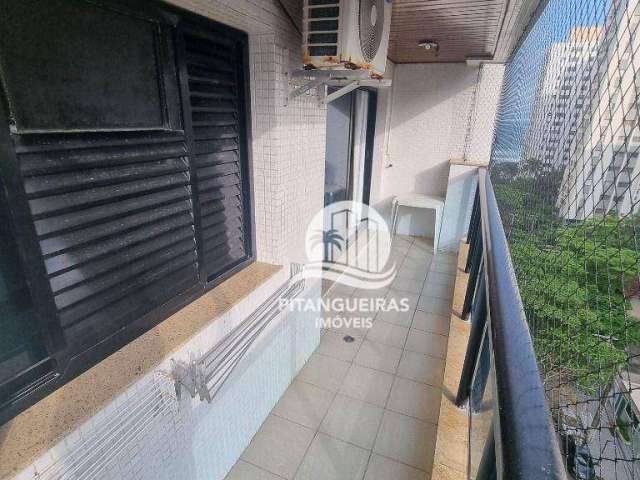 Flat com 2 dormitórios à venda, 75 m² - Pitangueiras - Guarujá/SP