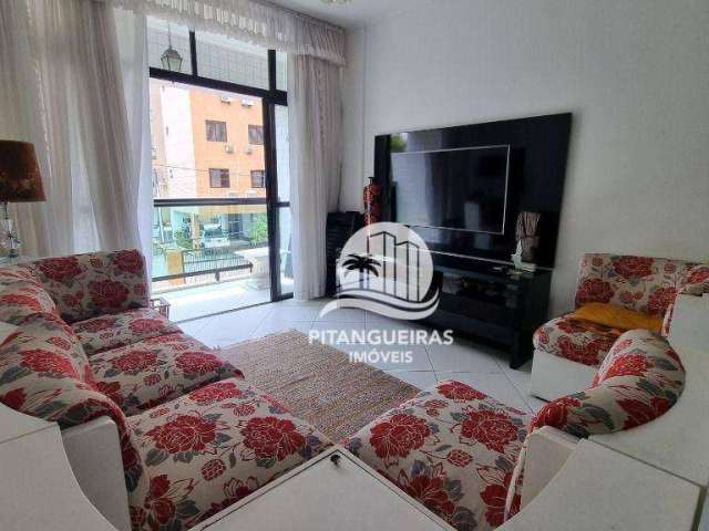 Apartamento com 3 dormitórios à venda, 98 m² - Tombo - Guarujá/SP