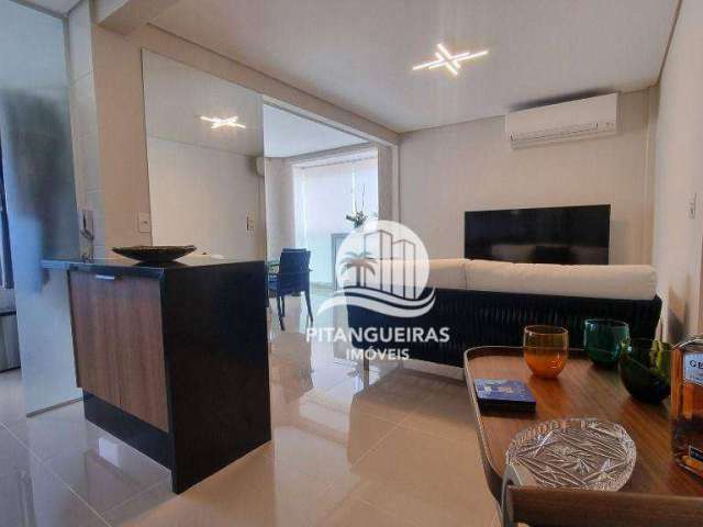 Apartamento com 2 dormitórios à venda, 70 m² - Pitangueiras - Guarujá/SP