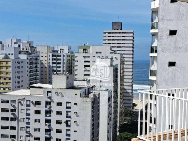 Apartamento amplo, reformado, com vista mar, clean, bem ventilado, a 2 quadras da praia