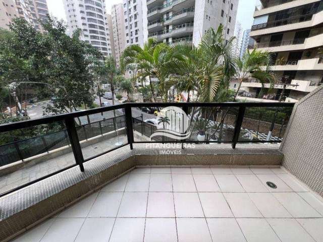 Apartamento com 3 dormitórios para alugar, 115 m² - Pitangueiras - Guarujá/SP