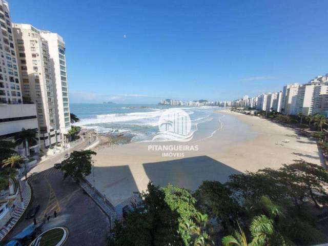 Lindo apartamento pé na areia com 4 dormitorios, 2 vagas, pitangueiras.