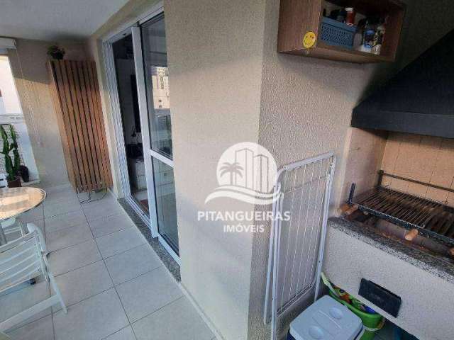 Apartamento com 2 dormitórios à venda, 80 m² - Pitangueiras - Guarujá/SP