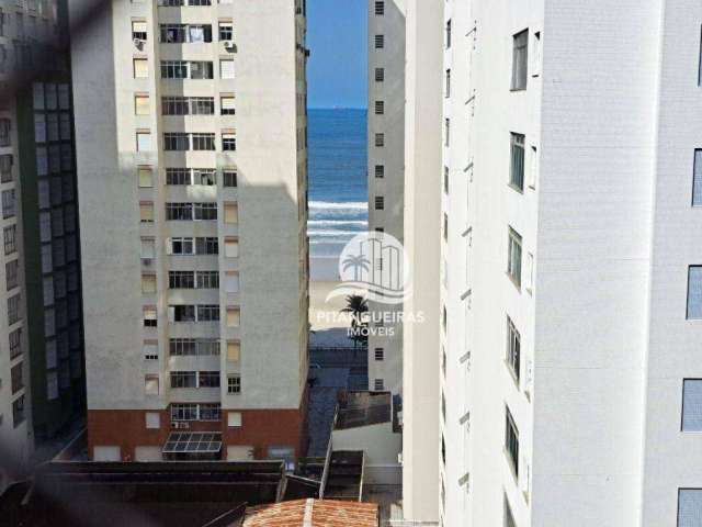 Apartamento de frente no Centro do Guarujá