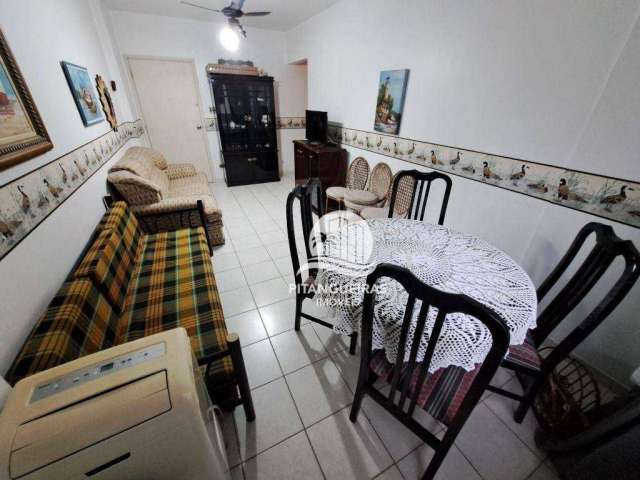 Apartamento 1 dormitório no Centro do Guarujá, 1 quadra da praia.