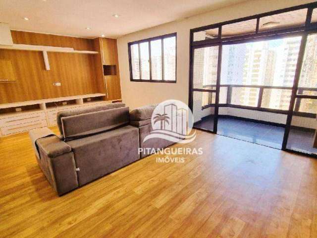 Apartamento com 3 dormitórios à venda, 118 m² - Pitangueiras - Guarujá/SP