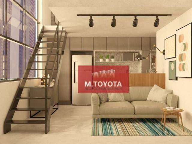 Apartamento tipo loft - para locação residencial ou comercial