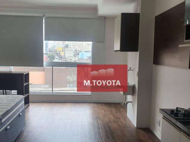 Studio com 1 dormitório para alugar, 28 m² por R$ 2.382,00/mês - Centro - Guarulhos/SP