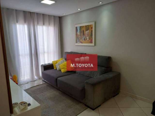 Apartamento com 2 dormitórios, 56 m² - venda por R$ 370.000,00 ou aluguel por R$ 3.020,00/mês - Jardim Flor da Montanha - Guarulhos/SP