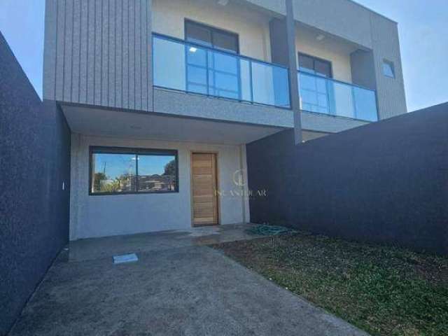 Sobrado com 3 dormitórios à venda, 88 m² por R$ 460.000,00 - Sítio Cercado - Curitiba/PR