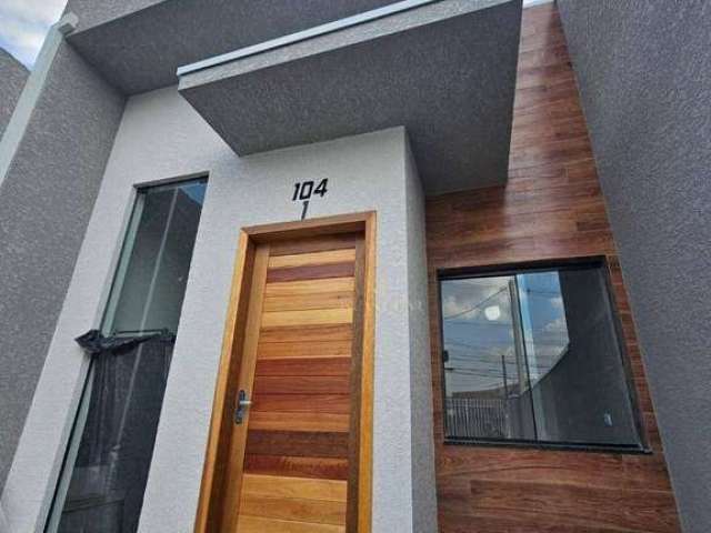 Casa com 2 dormitórios à venda, 46 m² por R$ 295.000,00 - Sítio Cercado - Curitiba/PR