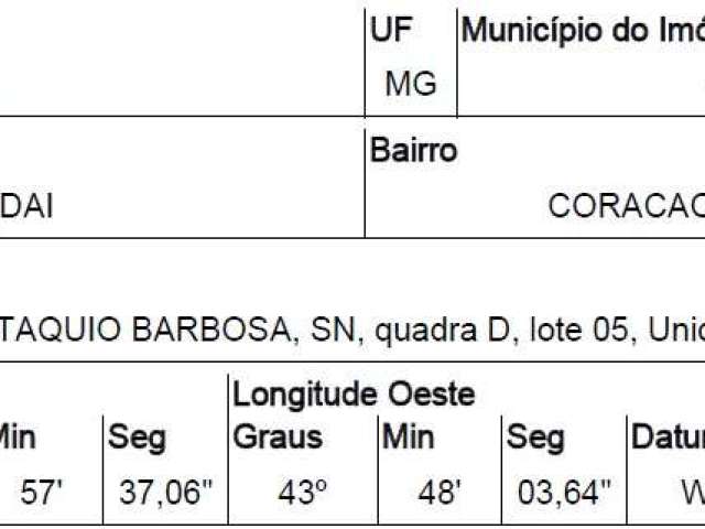 Oportunidade Única em CARANDAI - MG | Tipo: Terreno | Negociação: Venda Direta Online  | Situação: Imóvel