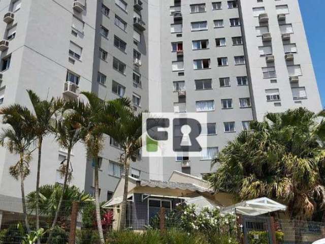 Excelente Apartamento (Semi-Mobiliado) de 1 Dormitório C/ Vaga de Garagem, Rubem  Berta, Porto Alegre/RS. 50m²