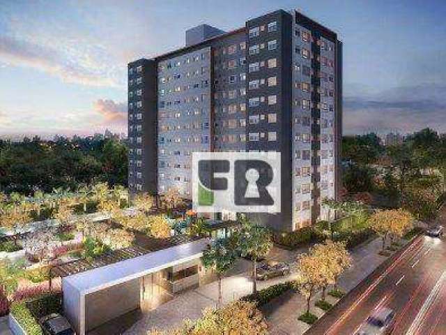 Apartamento com 2 dormitórios à venda, 59 m²- Central Parque - Porto Alegre/RS