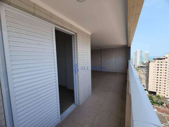 Apartamento com 3 dormitórios à venda, 126 m² por R$ 1.150.000,00 - Canto do Forte - Praia Grande/SP