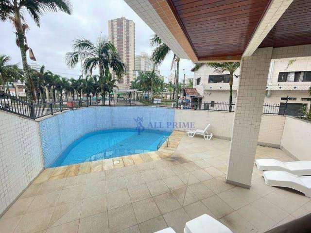 Apartamento com 2 dormitórios à venda, 112 m² por R$ 460.000,00 - Caiçara - Praia Grande/SP