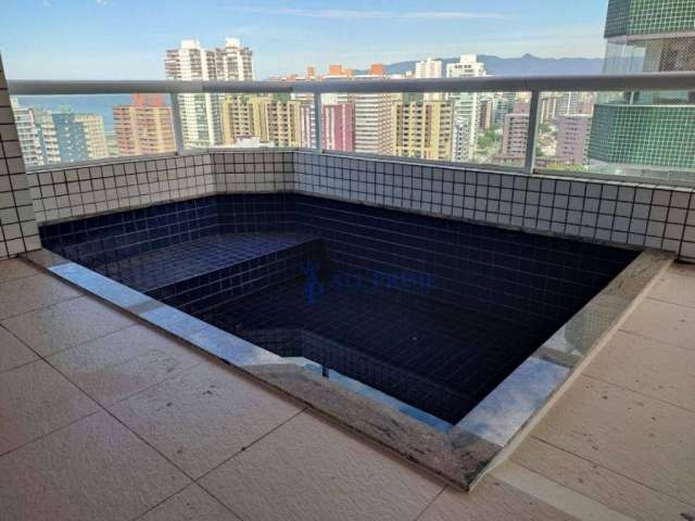 Apartamento com 4 dormitórios e 4 suítes à venda, 205 m² por R$ 1.790.000 - Canto do Forte - Praia Grande/SP