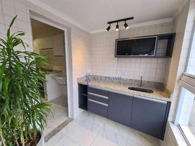 Apartamento com 2 dormitórios à venda, 67 m² por R$ 456.579,89 - Caiçara - Praia Grande/SP