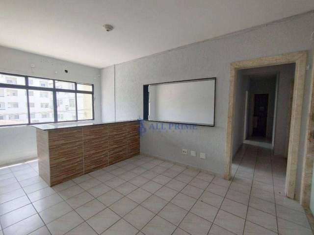 Sala para alugar, 70 m² por R$ 2.167,23/mês - Boqueirão - Praia Grande/SP