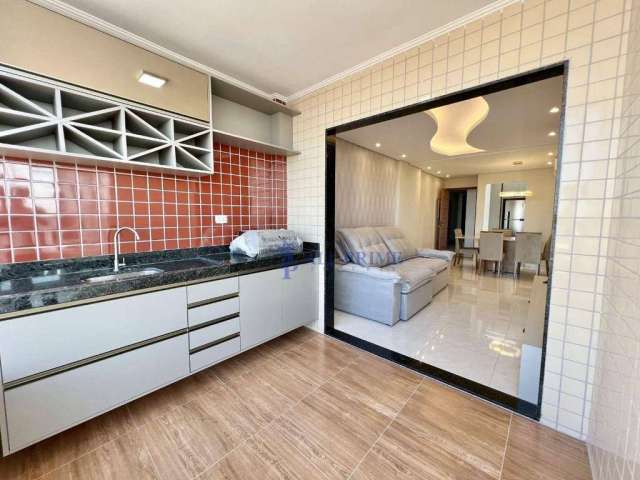 Apartamento com 2 dormitórios à venda, 72 m² por R$ 715.000,00 - Aviação - Praia Grande/SP