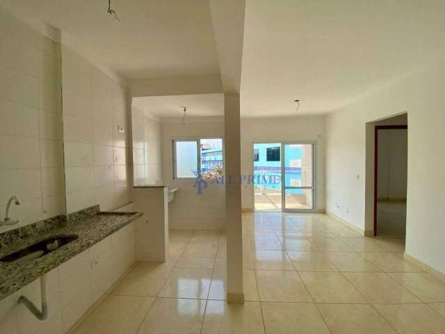 Apartamento com 2 dormitórios à venda, 56 m² por R$ 332.000,00 - Mirim - Praia Grande/SP