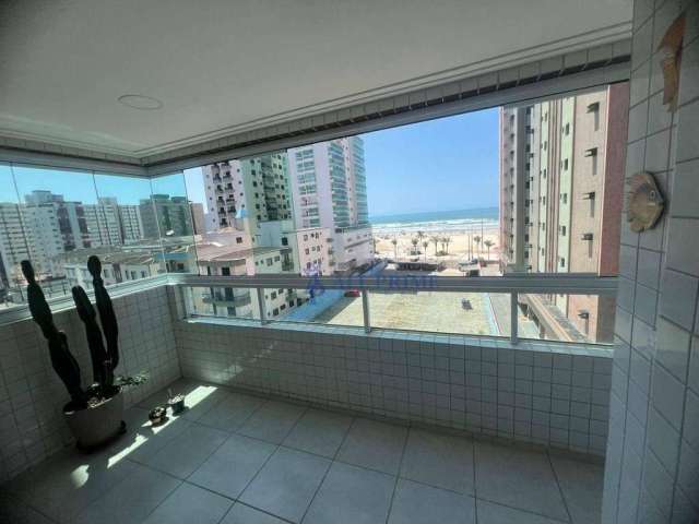 Apartamento com 2 dormitórios à venda, 79 m² por R$ 600.000,00 - Vila Guilhermina - Praia Grande/SP