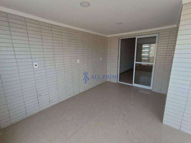 Apartamento com 3 dormitórios à venda, 104 m² por R$ 900.000,00 - Canto do Forte - Praia Grande/SP