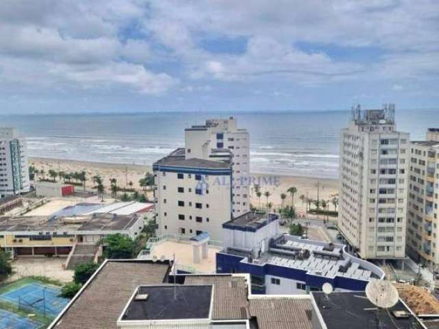 Apartamento com 2 dormitórios à venda com vista mar, 83 m² por R$ 530.000 - Cidade Ocian - Praia Grande/SP