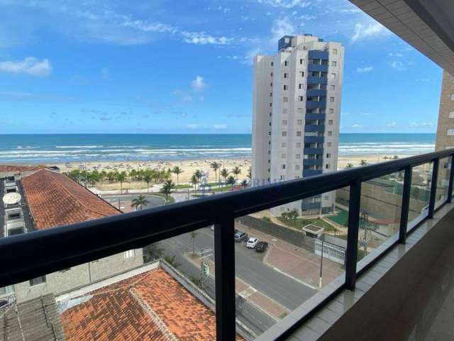 Apartamento com 2 dormitórios para alugar, 71 m² por R$ 3.300,02/mês - Nova Mirim - Praia Grande/SP