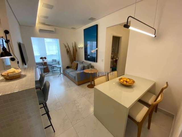 Apartamento com uma excelente condição de pagamento, com 2 dormitórios à venda, 63,42 m² por R$ 460.000 - Vila Guilhermina - Praia Grande/SP