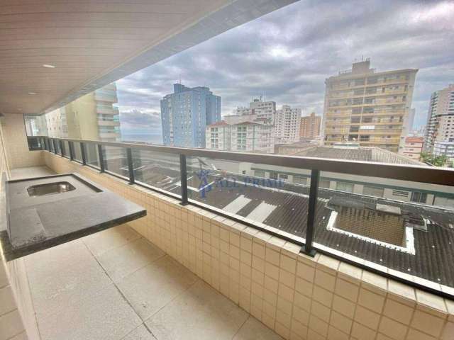 Apartamento à venda, 74 m² por R$ 500.000,00 - Canto do Forte - Praia Grande/SP