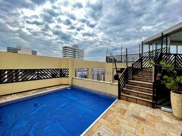 Cobertura com 5 dormitórios à venda, 380 m² por R$ 1.400.000,00 - Tupi - Praia Grande/SP