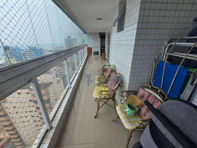 Apartamento com 2 dormitórios à venda, 90 m² por R$ 650.000,00 - Tupi - Praia Grande/SP