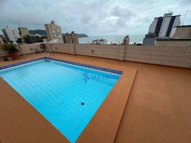 Cobertura triplex com 4 dormitórios à venda, 535 m² por R$ 1.170.000 - Boqueirão - Praia Grande/SP